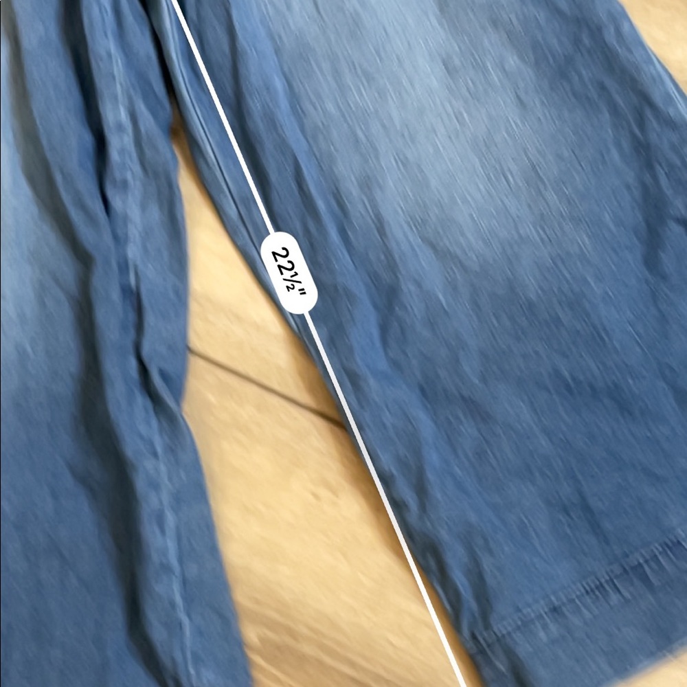 Anthropologie pilcro and the letterpress Paperbag wide leg crop pants - Picture 5 of 6